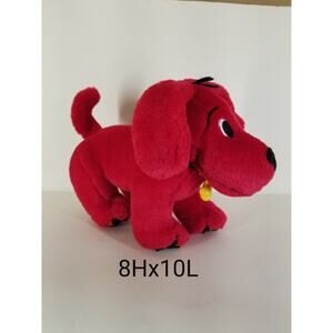 Clifford the Big Red Dog Scholastic Plush Stuffed Animal Toy 8"